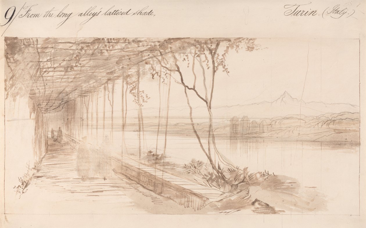 Torino, Italia da Edward Lear