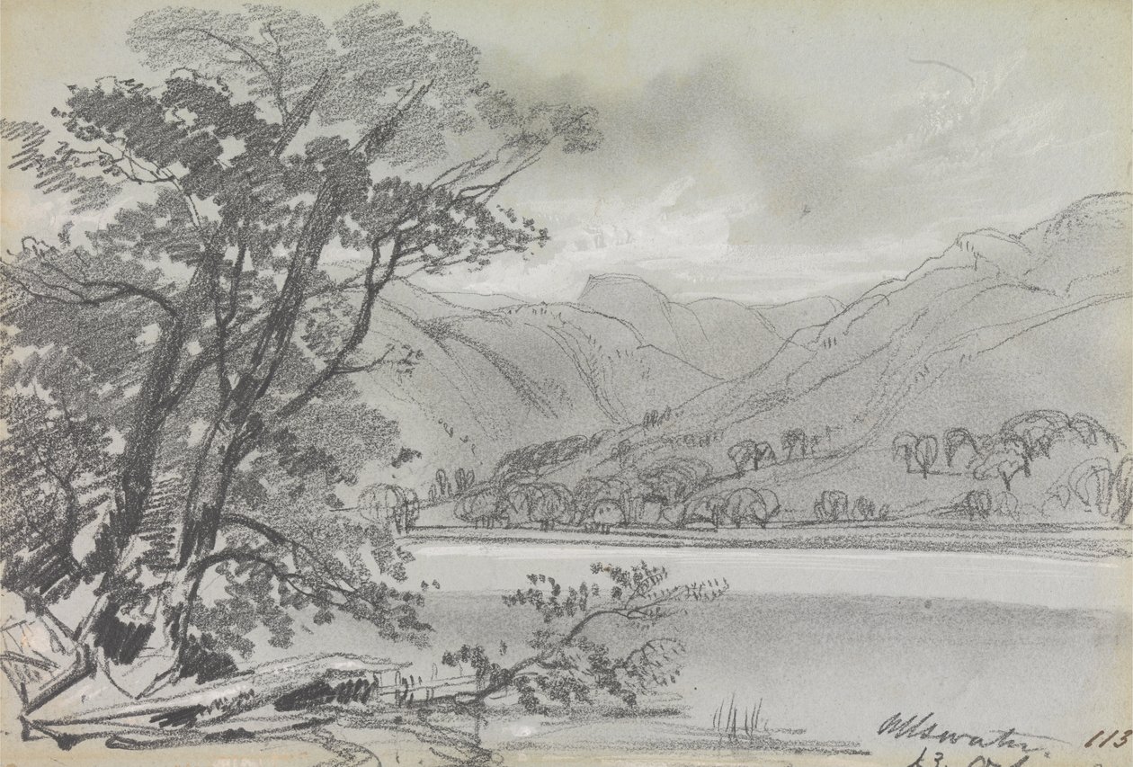 Ullswater da Edward Lear