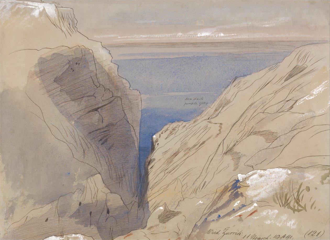 Wied Zurrik (Malta) da Edward Lear