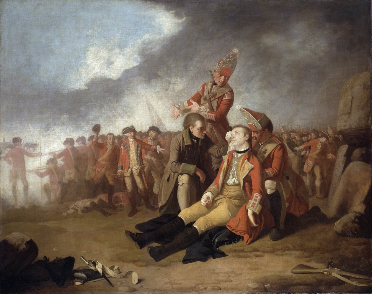La morte del generale Wolfe, 1763 da Edward Penny