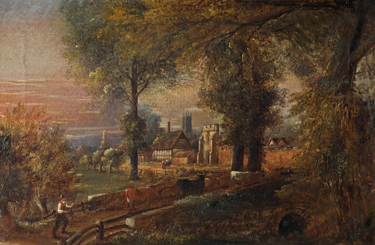 Llanthony, Gloucester, 1870 da Edward Smith