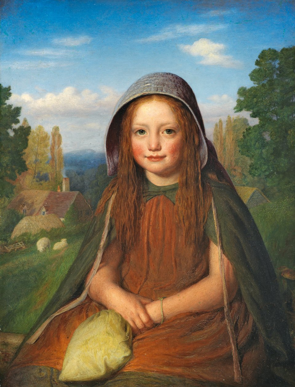 Una ragazza, 1861 da Edward Thompson Davis