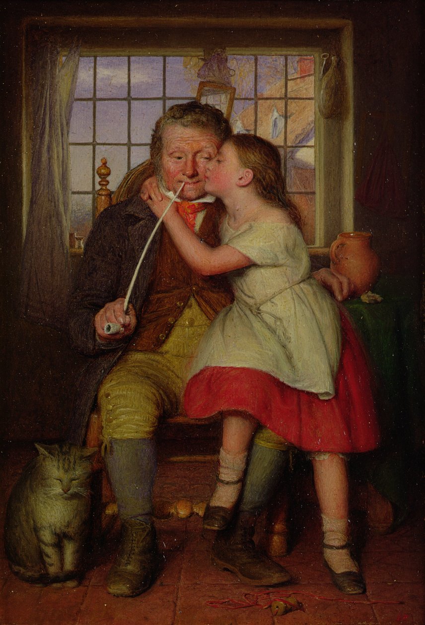 Sulle ginocchia del nonno da Edward Thompson Davis