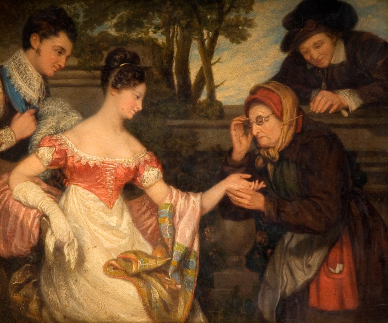 La chiromante da Edward Villiers Rippingille