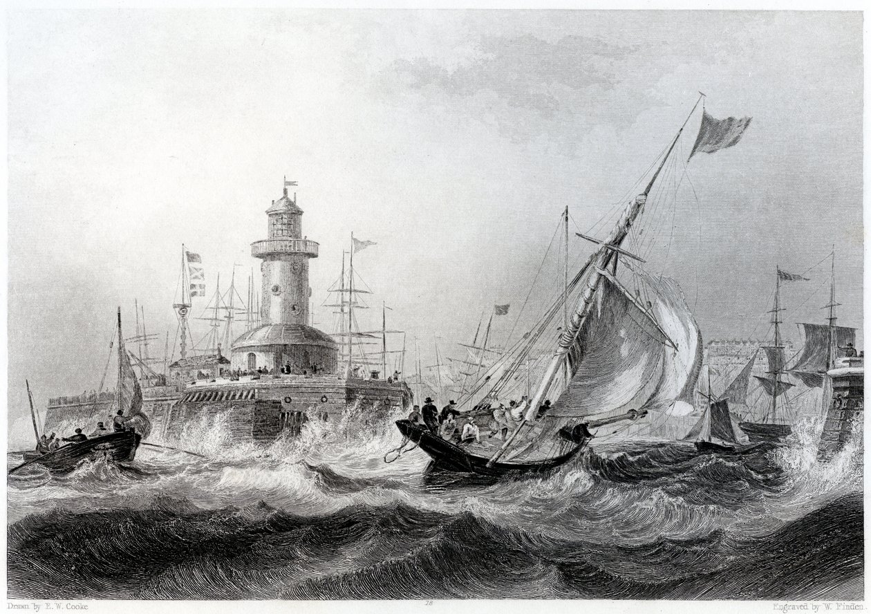 Ramsgate, 1840 da Edward William Cooke
