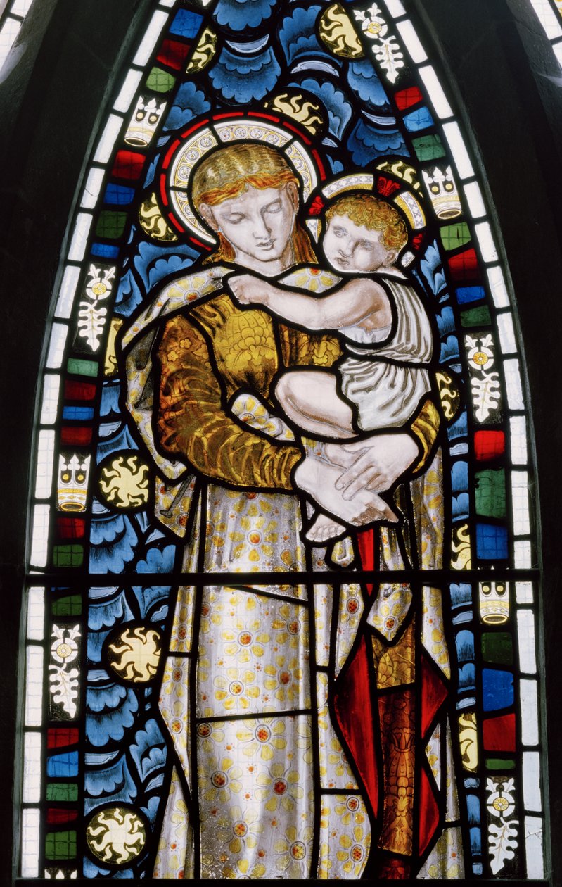 Madonna e Bambino da Edward and Morris Burne Jones