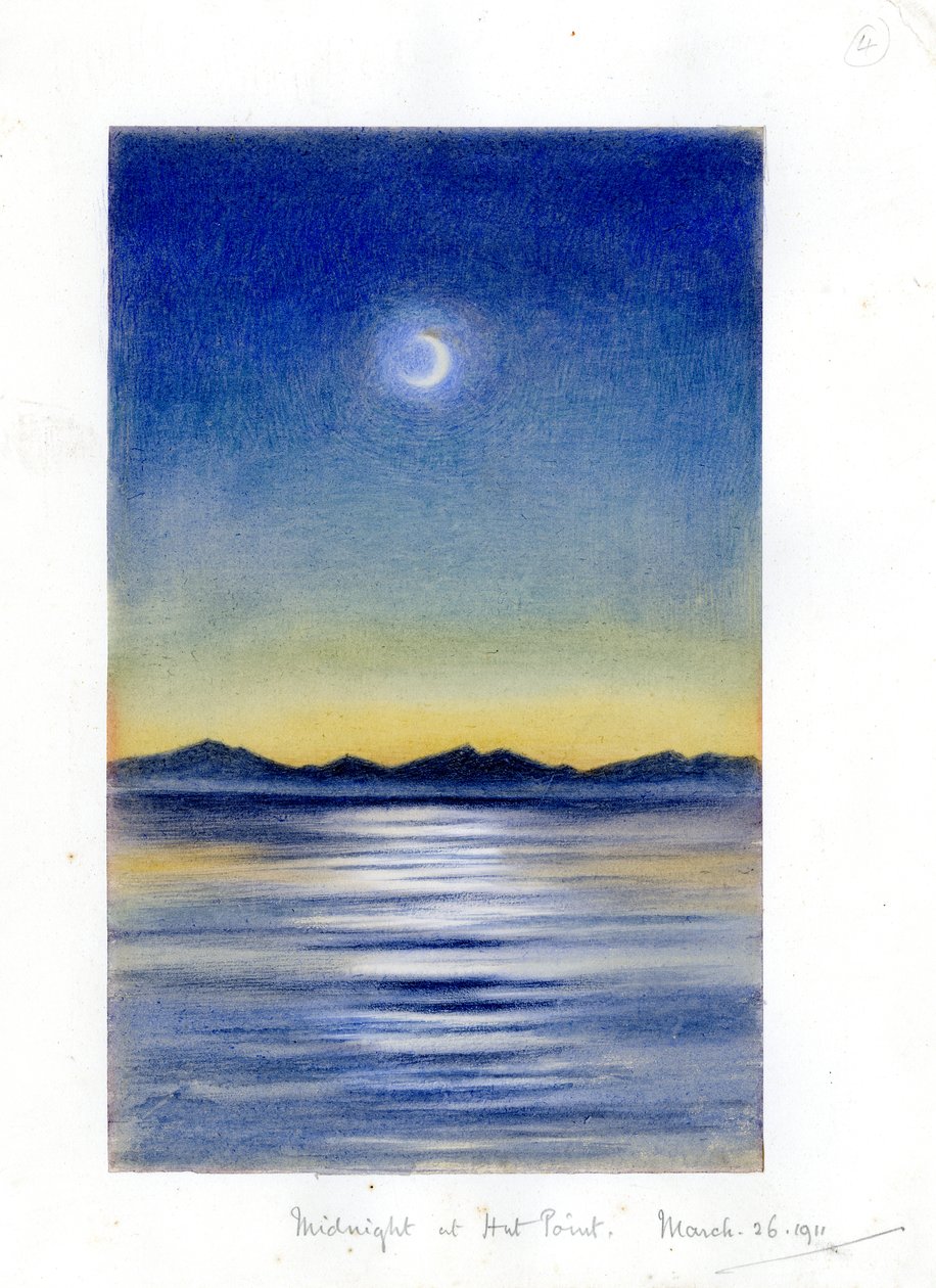 Mezzanotte a Hut Point da Edward Adrian Wilson