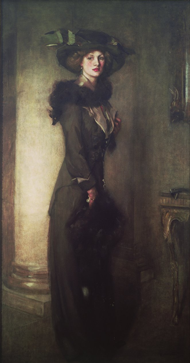 Il cappello di castoro da Edward Arthur Walton