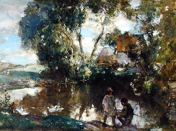 La Piscina da Edward Arthur Walton