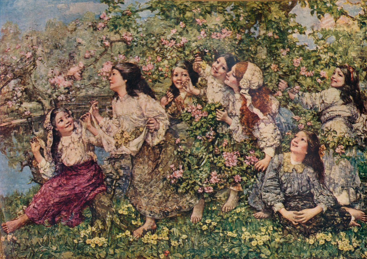 Un canto di primavera, 1910-1935 da Edward Atkinson Hornel