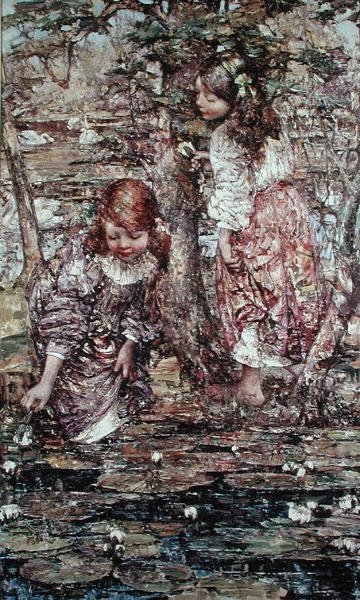 Raccolta di gigli da Edward Atkinson Hornel