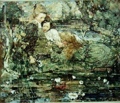 Lo stagno delle ninfee da Edward Atkinson Hornel