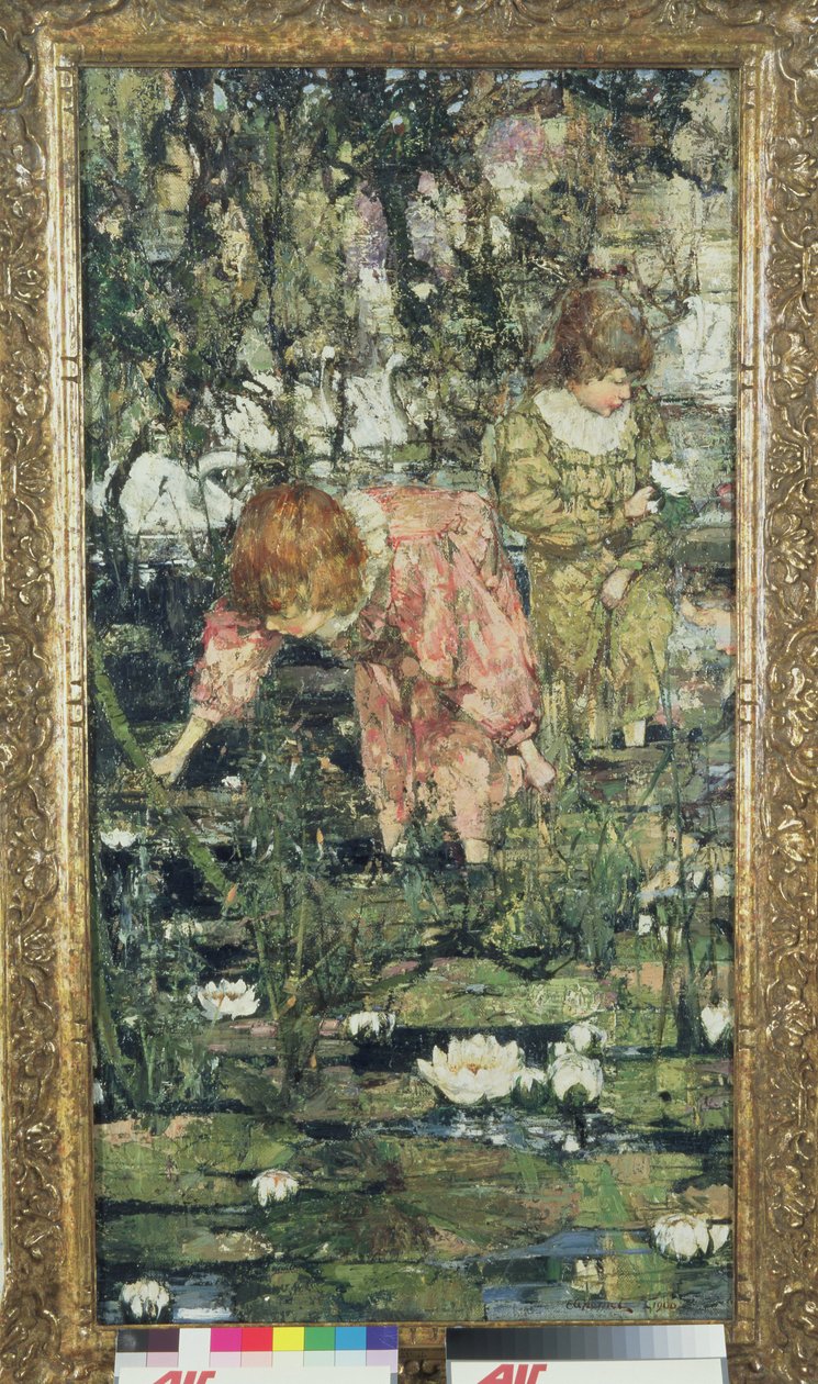Lo stagno delle ninfee da Edward Atkinson Hornel