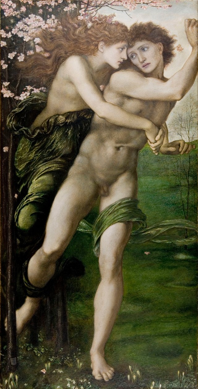 Fillide e Demofonte da Edward Burne Jones