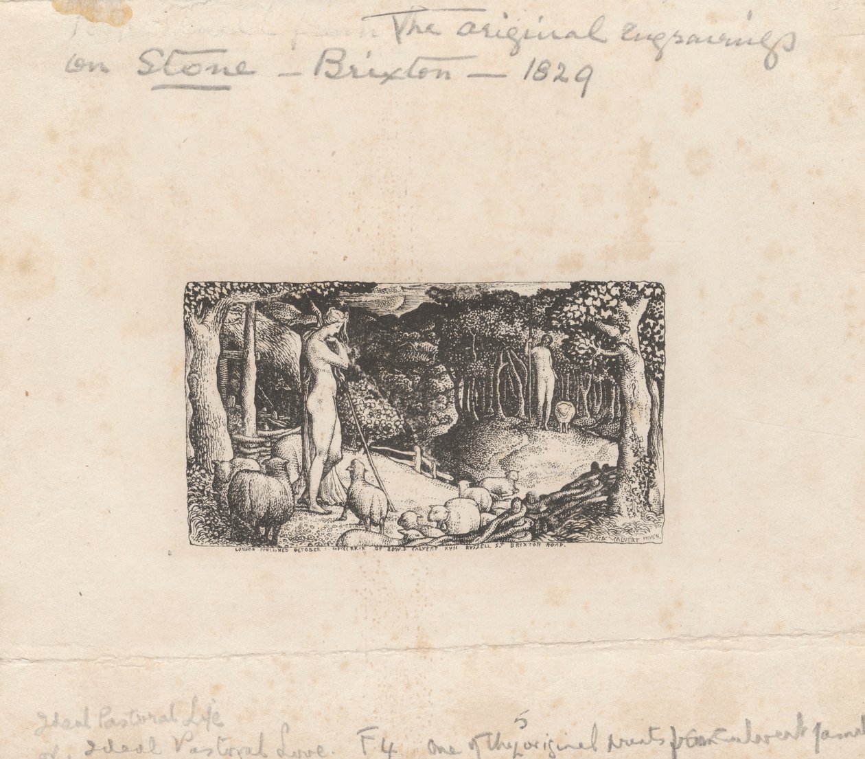 Vita pastorale ideale da Edward Calvert