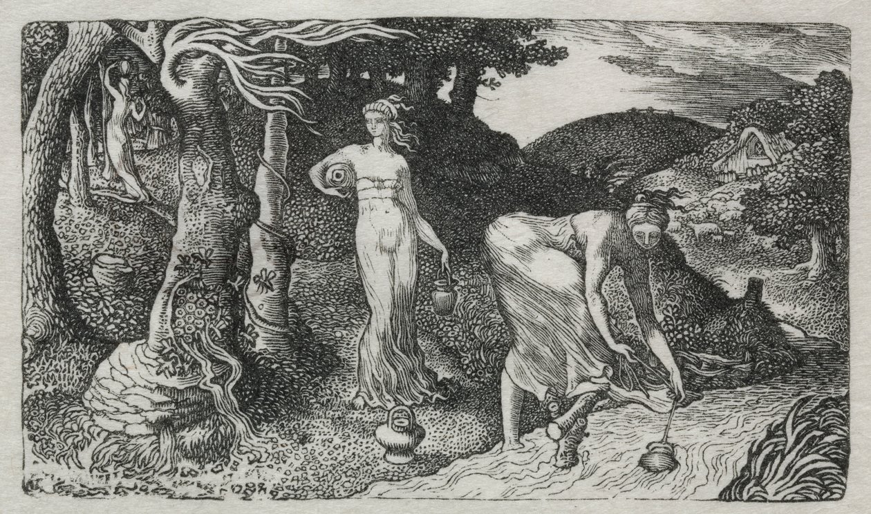 Il ruscello da Edward Calvert