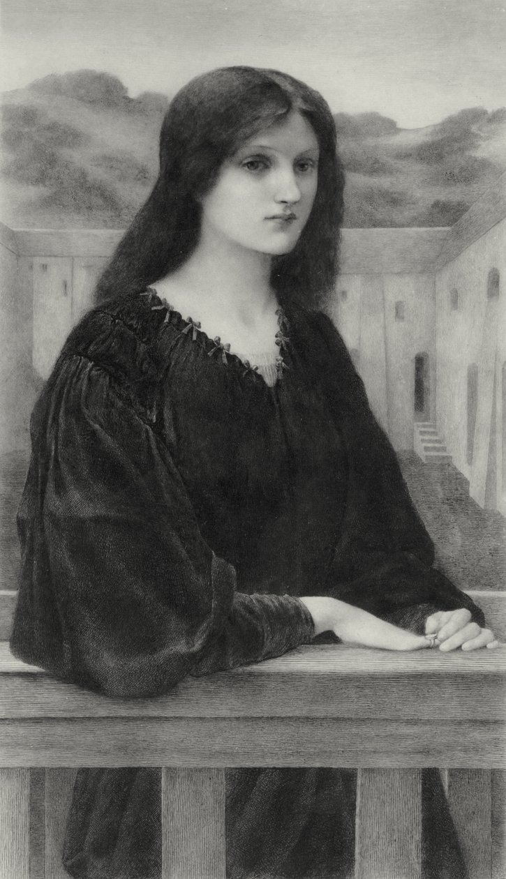 Vespertina Quies da Edward Coley (after) Burne Jones