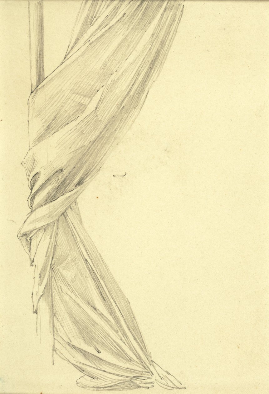 Studio di drappeggio da Edward Burne Jones