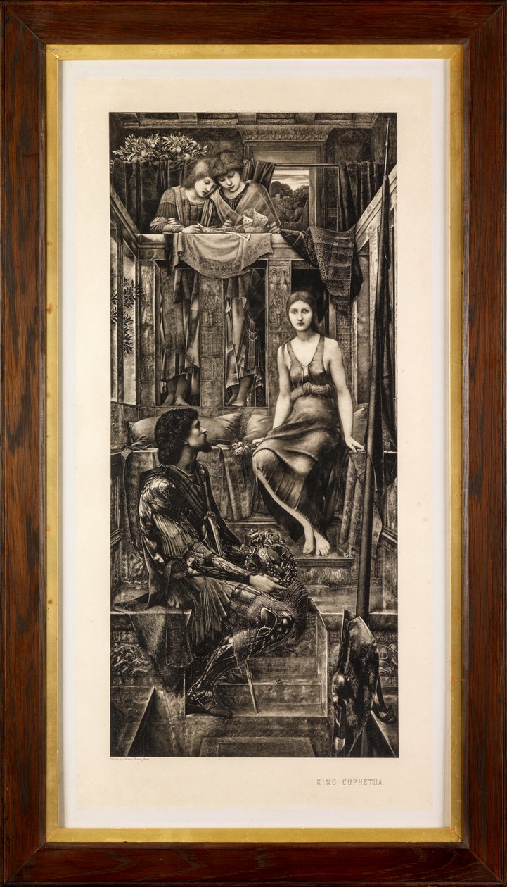 Re Cophetua e la mendicante da Edward Burne Jones