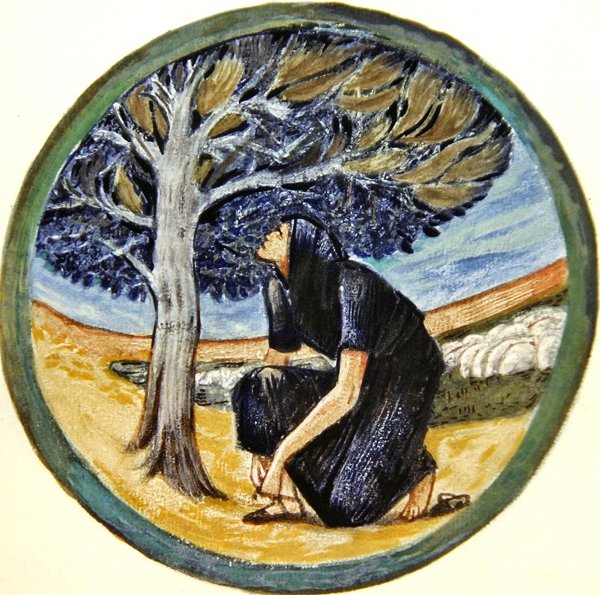 Il Libro dei Fiori: XXXVII. Albero del Fuoco da Edward Coley Burne Jones