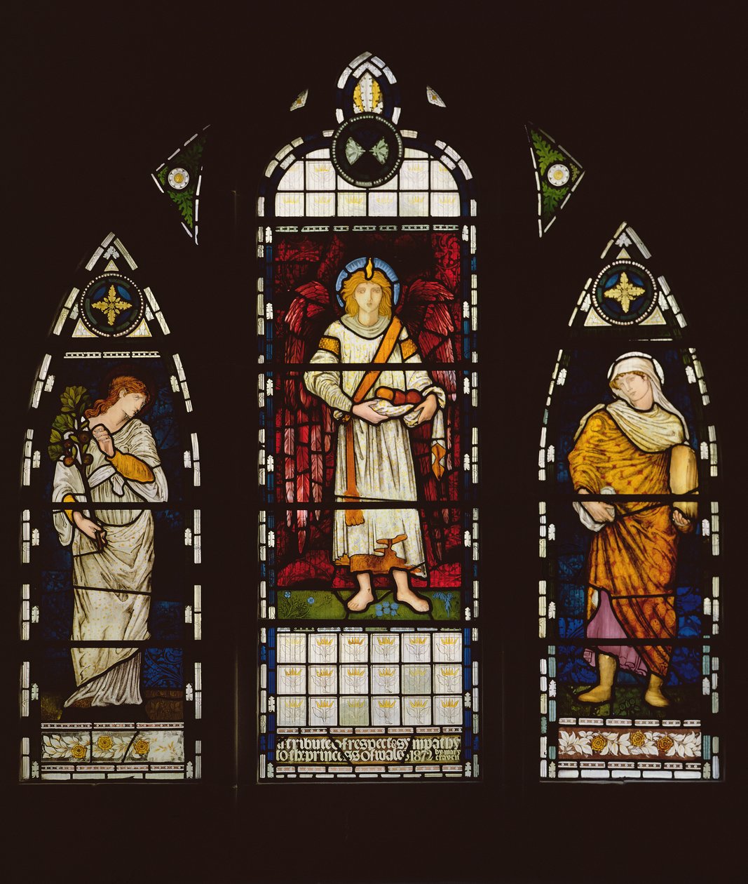 Dorotea e Teofilo, c.1861-62 da Edward Burne Jones