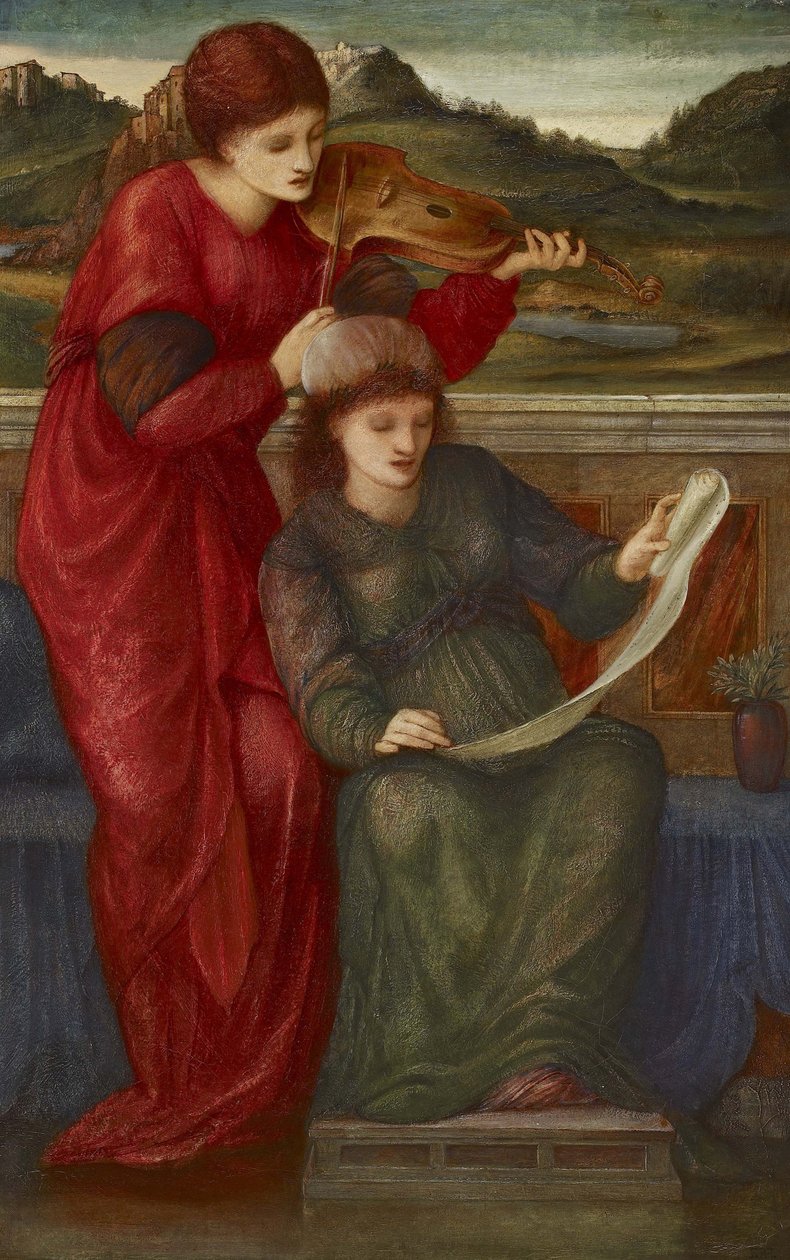 Musica, 1877 da Edward Burne Jones
