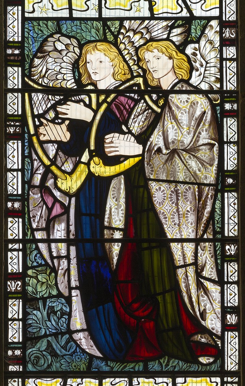 Angeli musicali da Edward Burne Jones