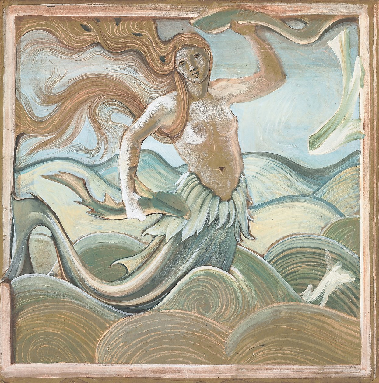 Ninfa del mare da Edward Burne Jones
