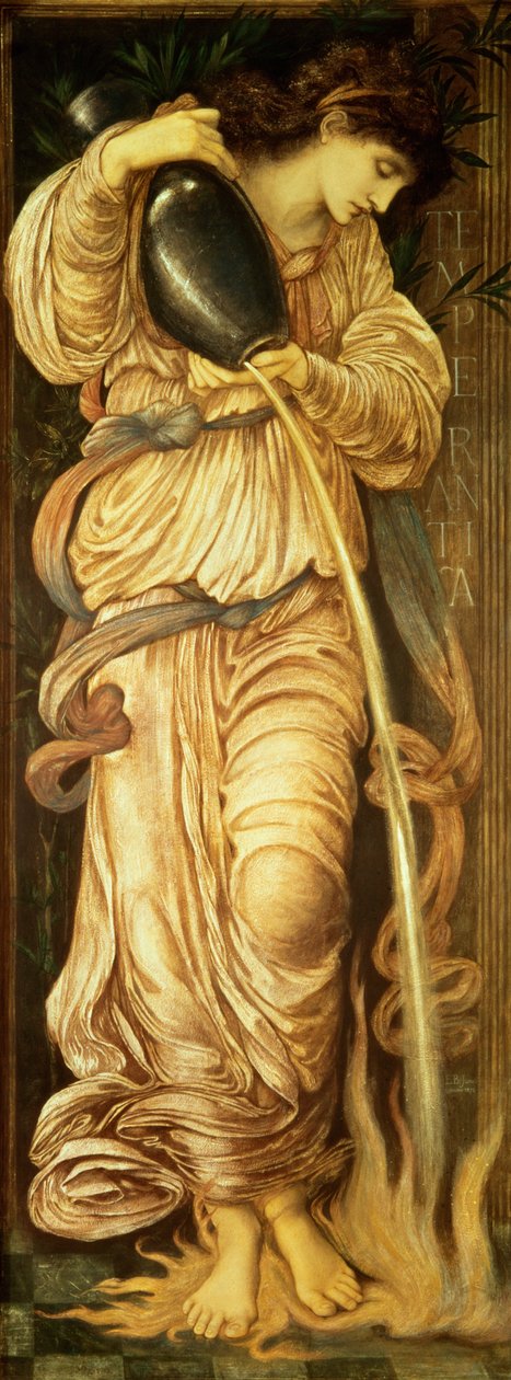 Temperanza, 1872 da Edward Burne Jones