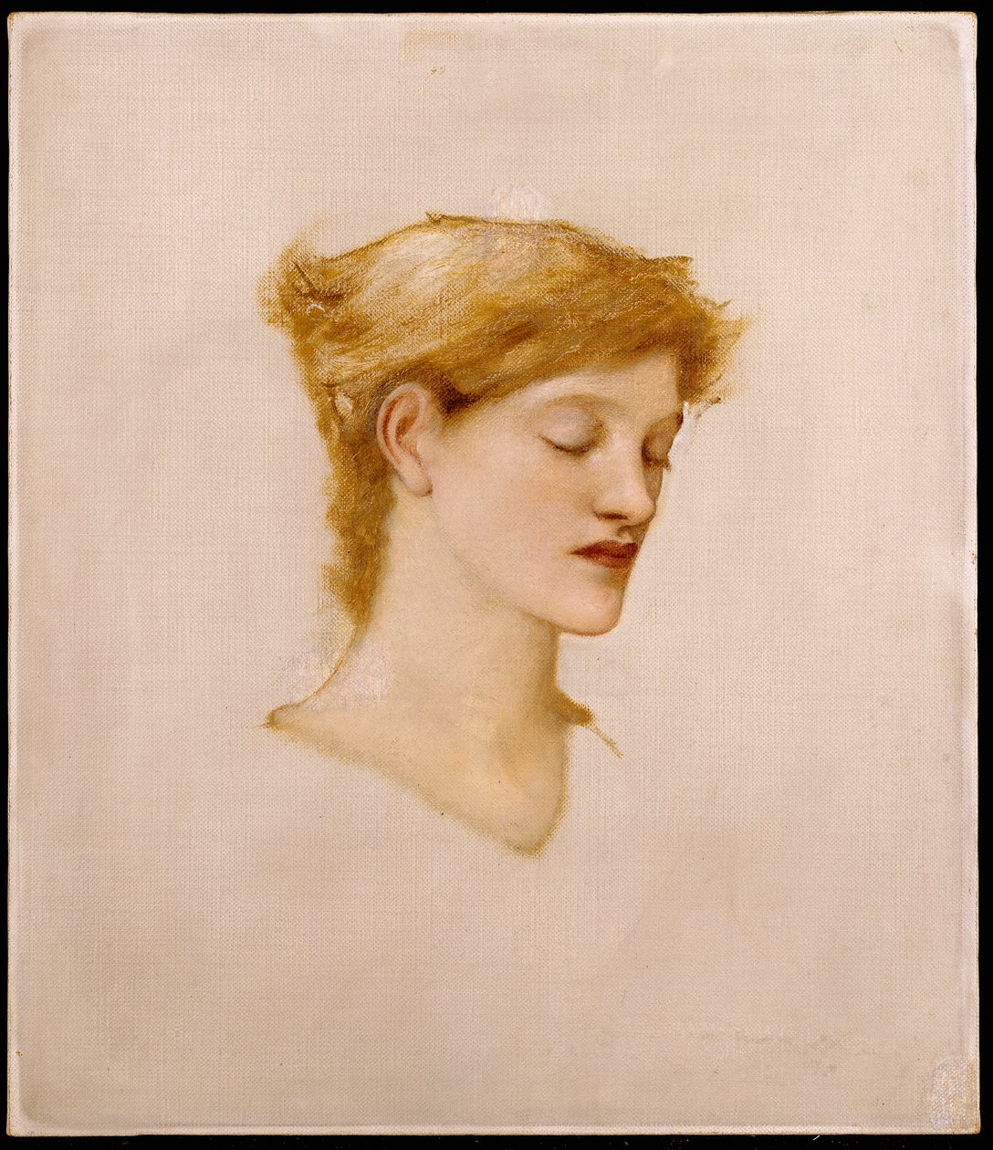 Testa di donna da Edward Burne Jones