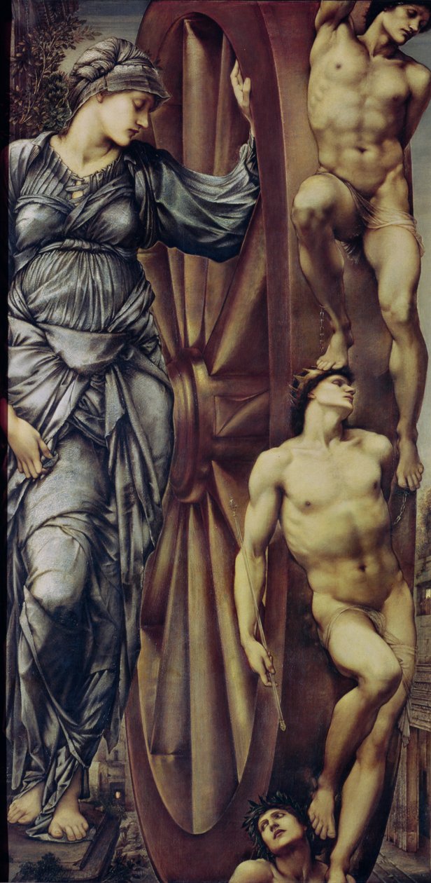 La Ruota della Fortuna da Edward Burne Jones