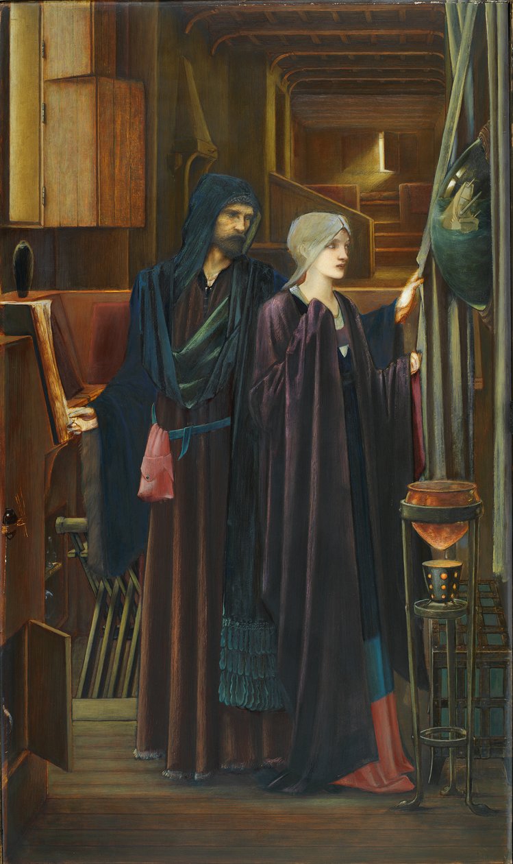 Il mago da Edward Burne Jones