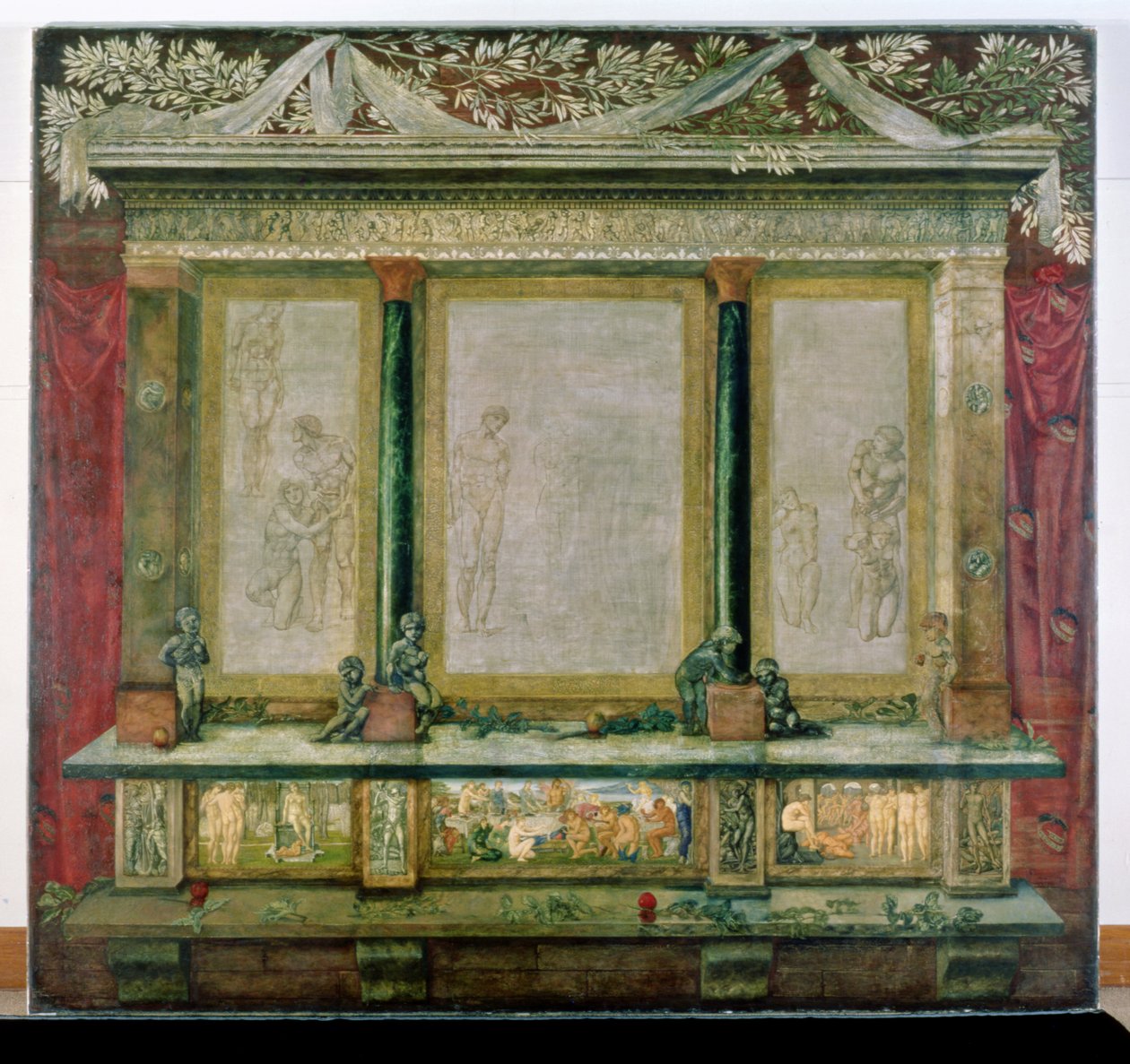 Trittico di Troia da Edward Burne Jones