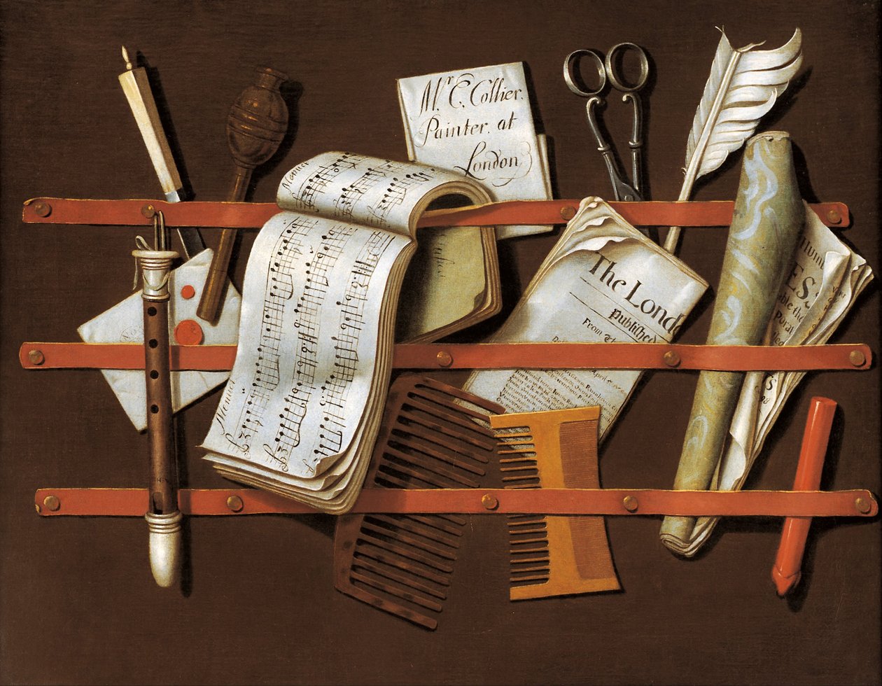 Portalettere, ca 1698 da Edward Collier