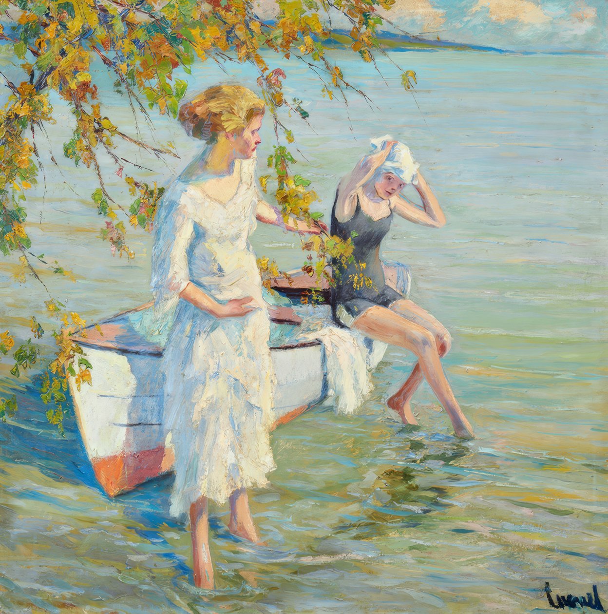 "Al bagno" da Edward Cucuel