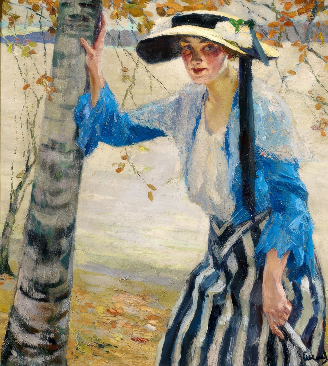 "Sulla riva" da Edward Cucuel