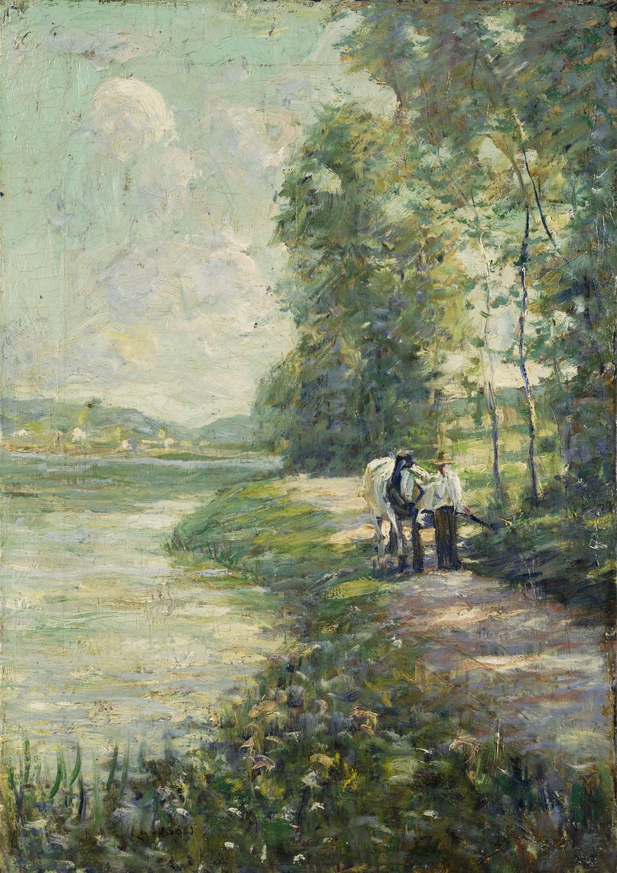 La barca bianca da Edward Cucuel