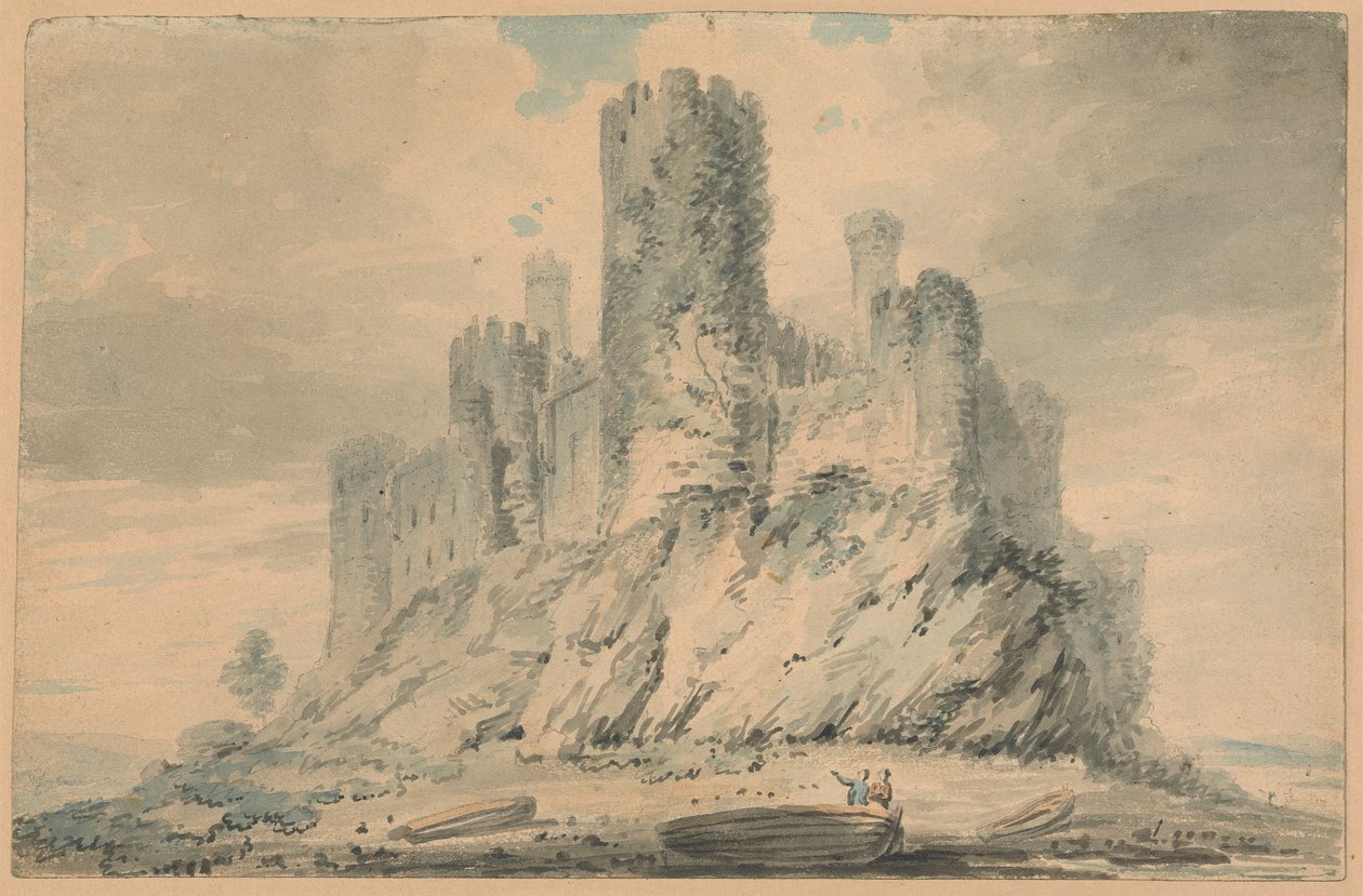 Castello di Conway, Caernarvonshire da Edward Dayes