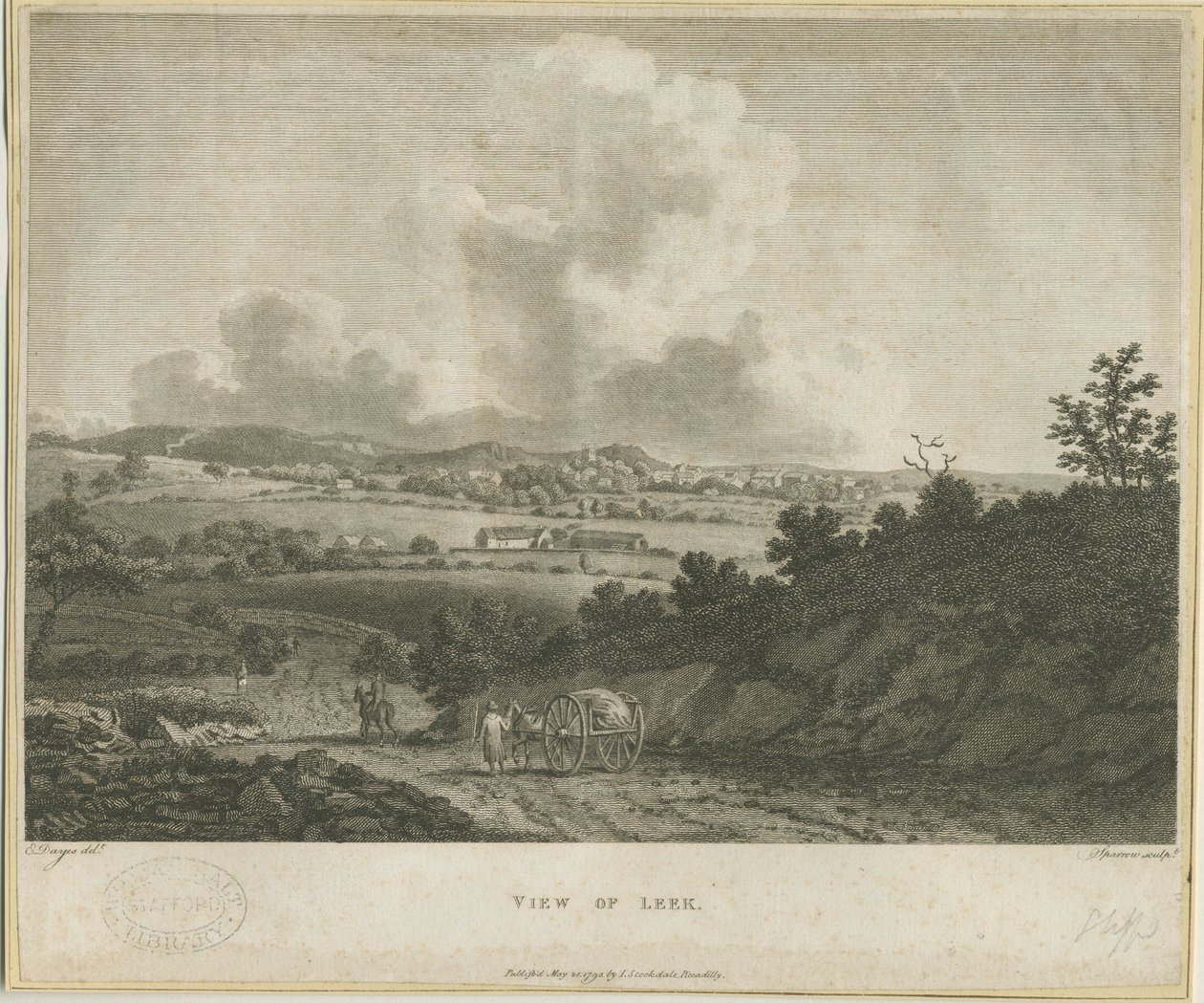 Città di Leek da Edward Dayes