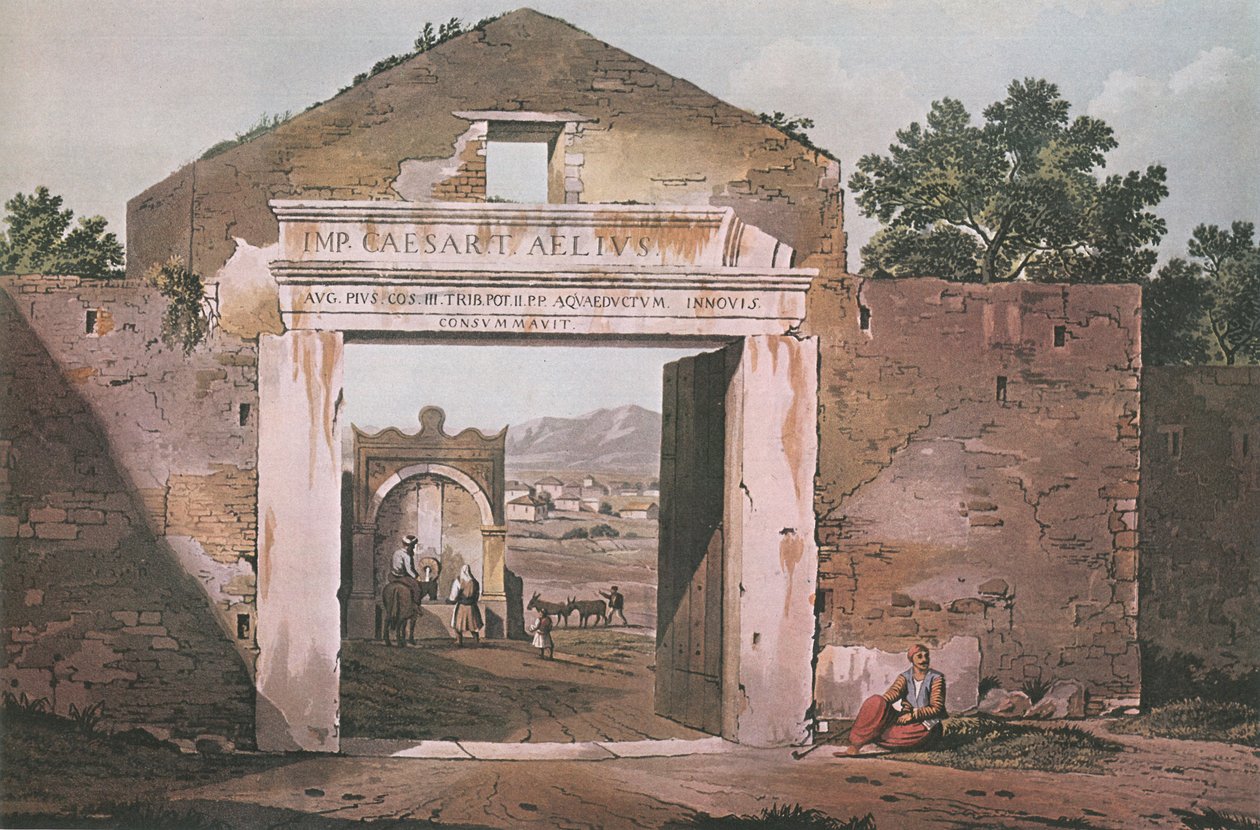 Ingresso ad Atene da Edward Dodwell