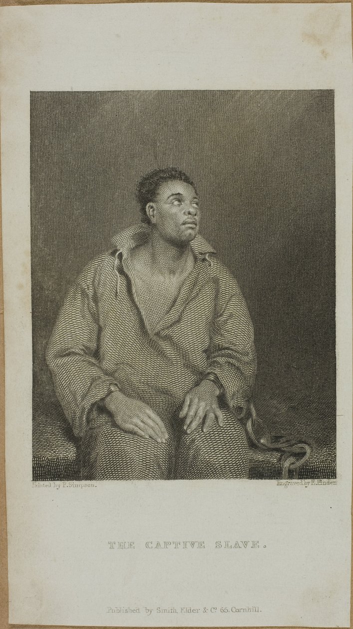 Lo schiavo prigioniero da Edward Finden