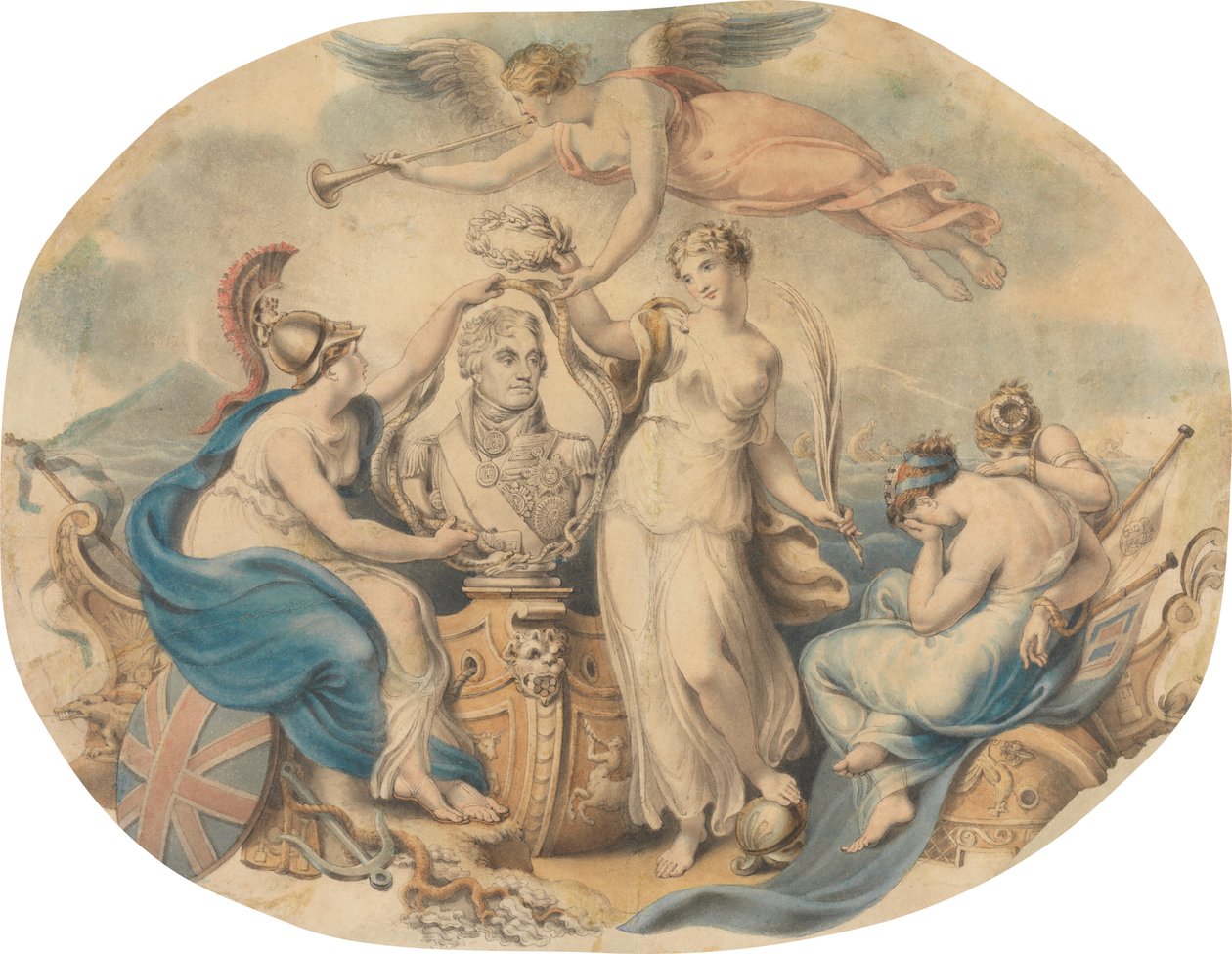 Omaggio a Nelson da Edward Francis Burney