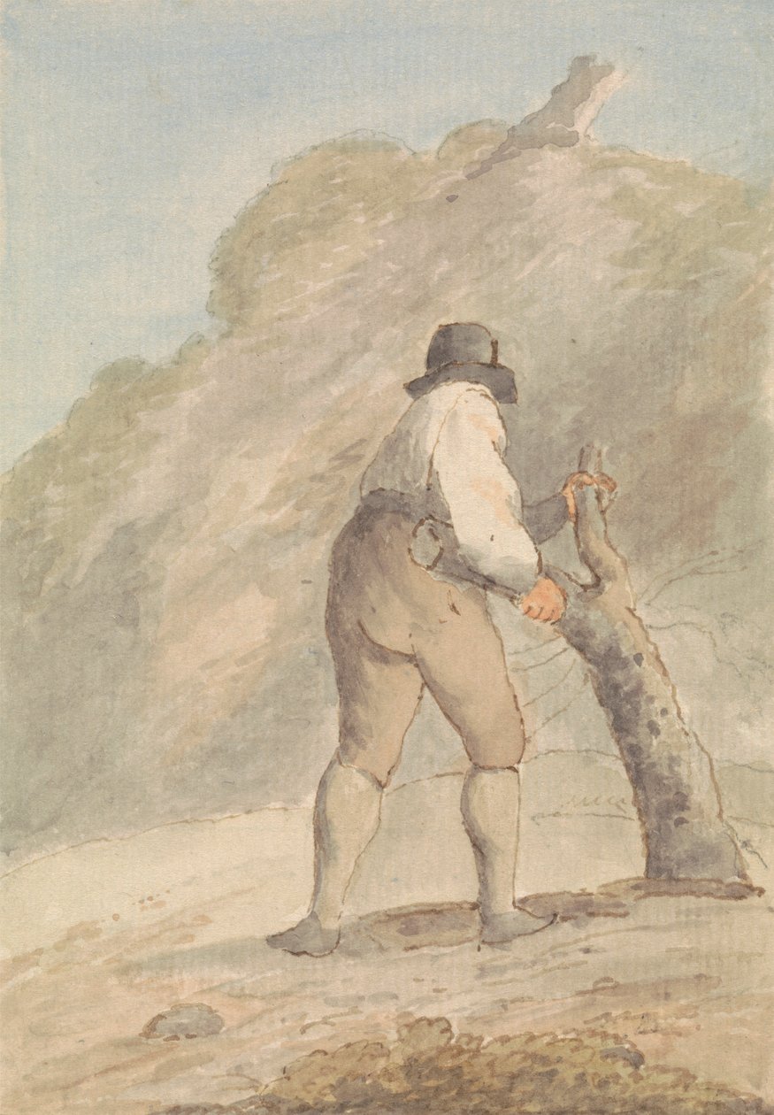 Boscaiolo da Edward Francis Burney