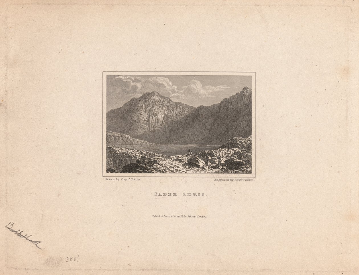 Cader Idris da Edward Francis Finden