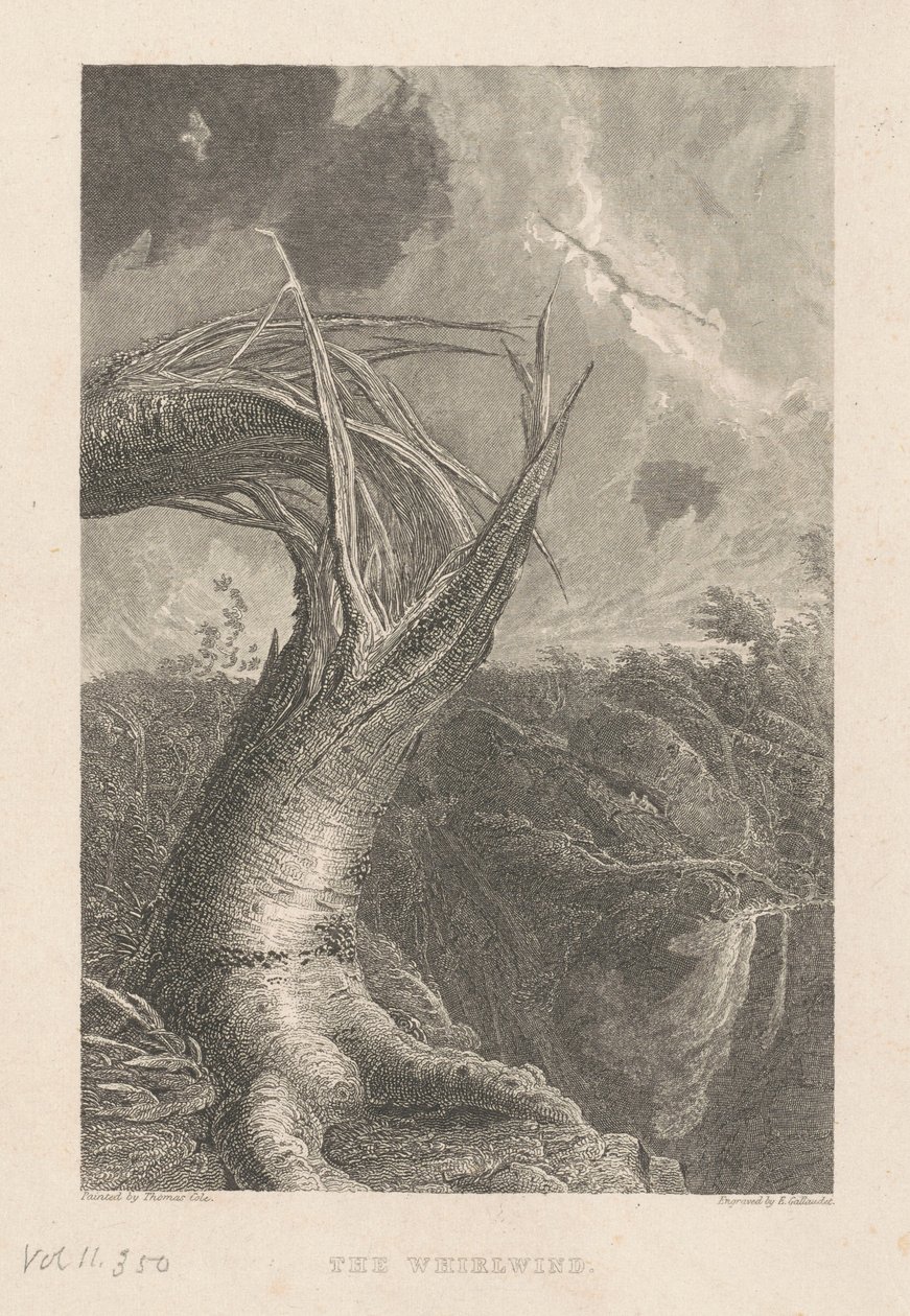 Il vortice da Edward Gallaudet, after Thomas Cole