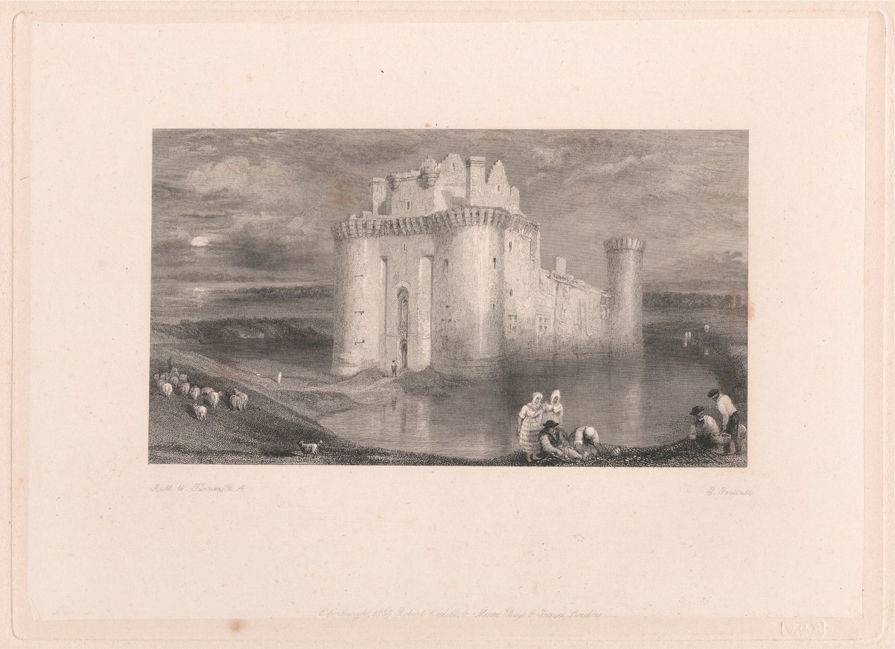 Castello di Caerlaverock da Edward Goodall