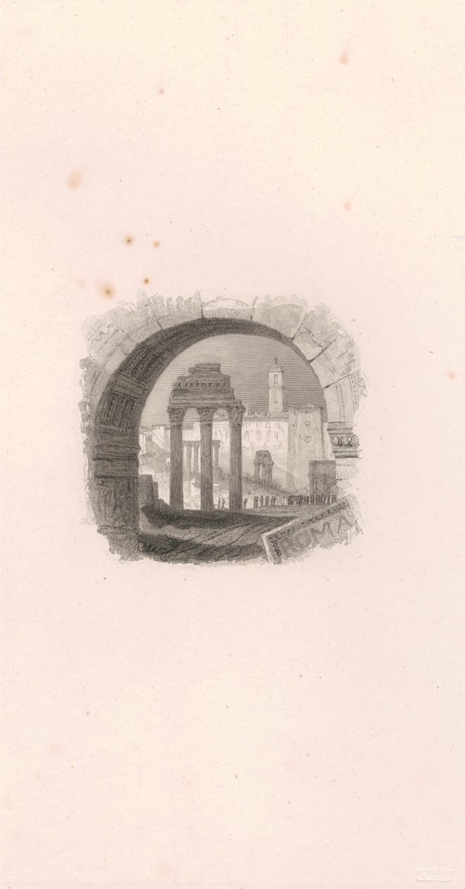 Il Foro (vignetta) da Edward Goodall