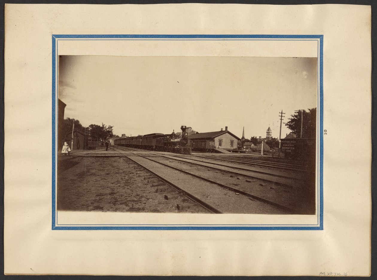[Stazione ferroviaria, Maple City] da Edward H. Hart