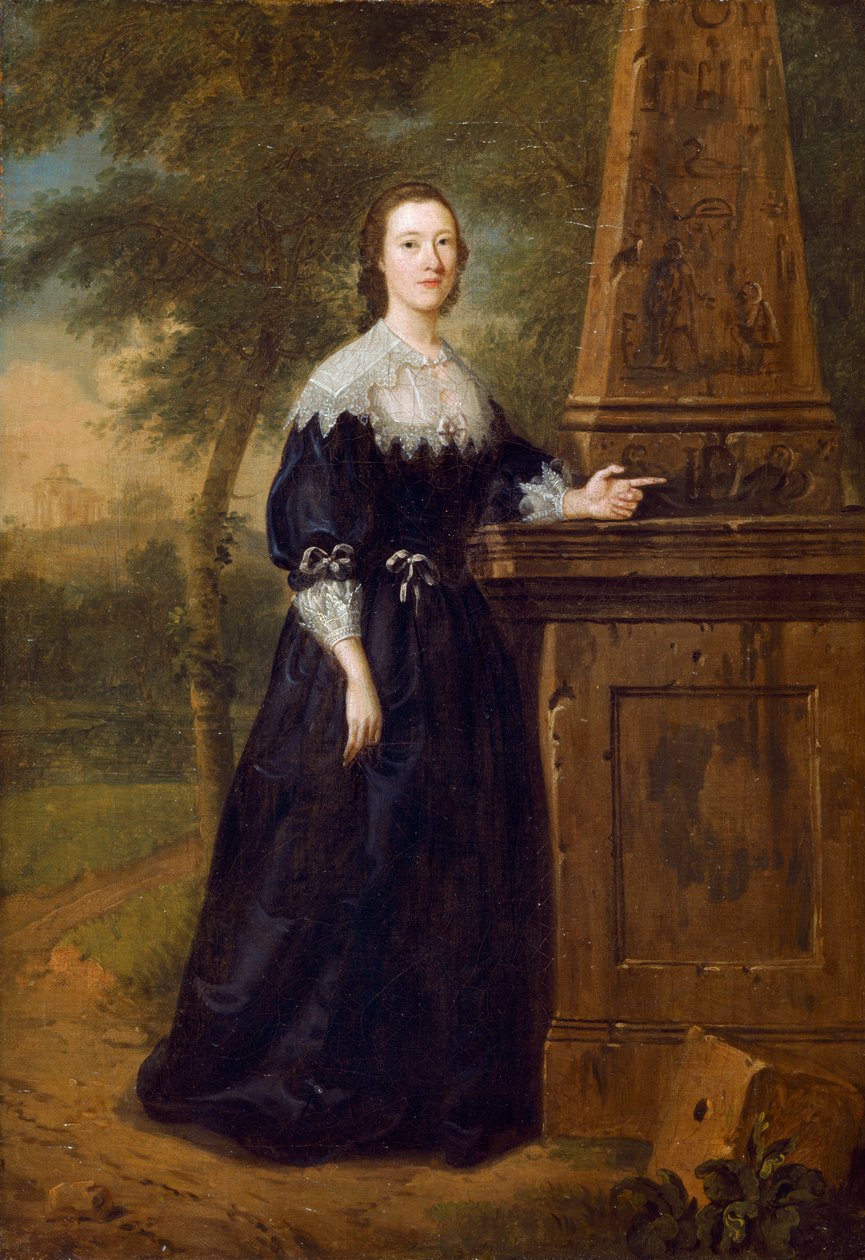 Miss Elizabeth Wandesford, c1753 da Edward Haytley