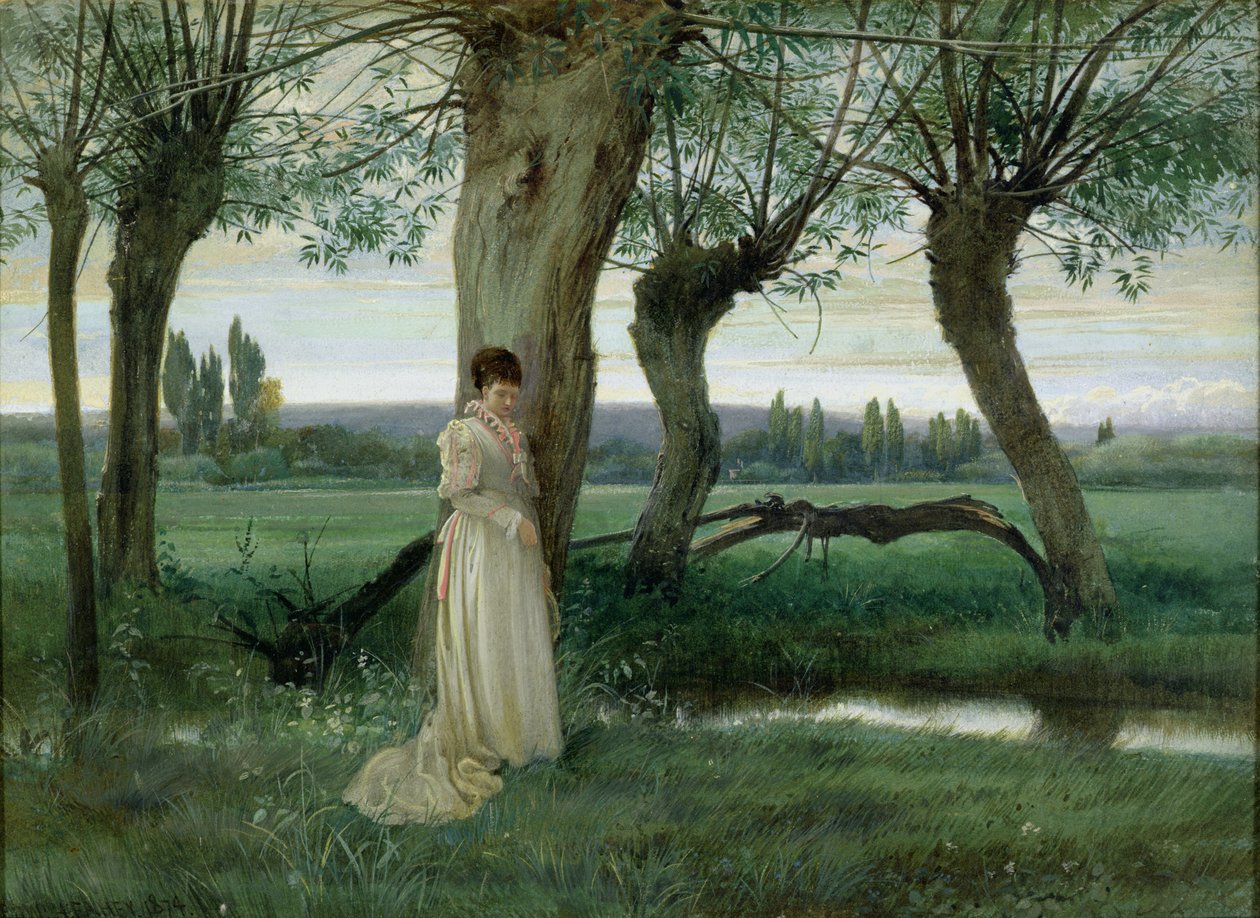 Al ruscello, 1874 da Edward Henry Fahey